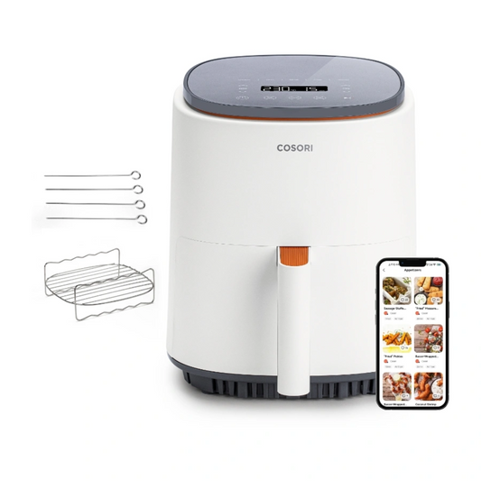 Cosori Lite Smart airfryer, hvid